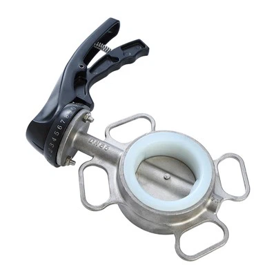 Roktura vafeļu tipa droseļvārsts